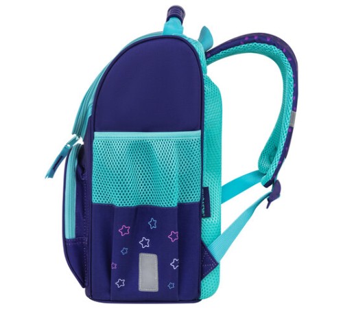 Ранец ПИФАГОР BASIC, 1 отделение, 3 кармана, эргономичная спинка, 