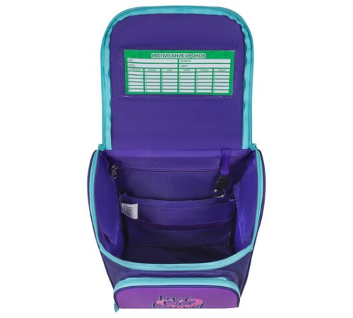 Ранец ПИФАГОР BASIC, 1 отделение, 3 кармана, эргономичная спинка, 