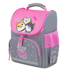 Ранец ПИФАГОР BASIC, 1 отделение, 3 кармана, эргономичная спинка, 