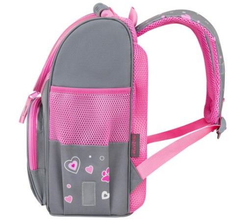 Ранец ПИФАГОР BASIC, 1 отделение, 3 кармана, эргономичная спинка, 