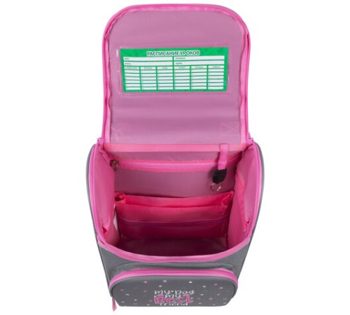 Ранец ПИФАГОР BASIC, 1 отделение, 3 кармана, эргономичная спинка, 