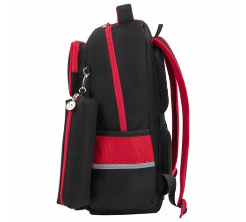 Рюкзак ЮНЛАНДИЯ COMPLETE, с пеналом в комплекте, эрго-спинка, 