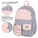 Рюкзак BRAUBERG PASTEL с термонашивками в комплекте, 