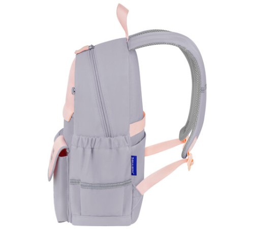 Рюкзак BRAUBERG PASTEL с термонашивками в комплекте, 