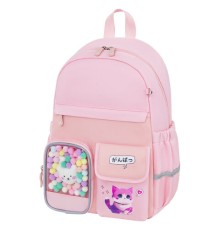 Рюкзак BRAUBERG PASTEL с термонашивками в комплекте, 