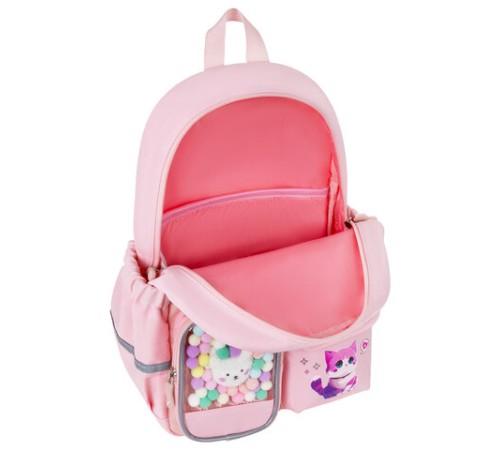 Рюкзак BRAUBERG PASTEL с термонашивками в комплекте, 