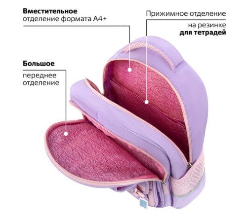Рюкзак BRAUBERG SNAP, 2 отделения, 3 кармана, 