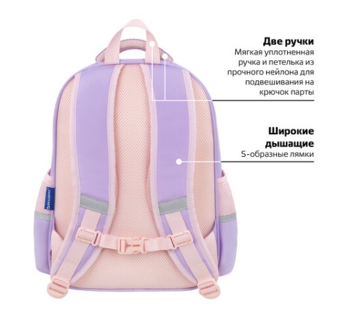 Рюкзак BRAUBERG SNAP, 2 отделения, 3 кармана, 