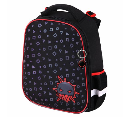 Ранец BRAUBERG LUMINOUS, 2 отделения, с брелоком, 