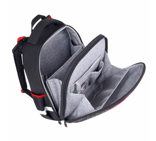 Ранец BRAUBERG LUMINOUS, 2 отделения, с брелоком, 