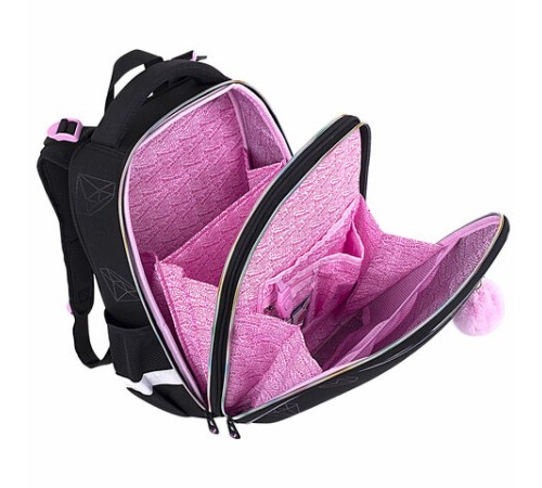 Ранец BRAUBERG LUMINOUS, 2 отделения, с брелоком, 