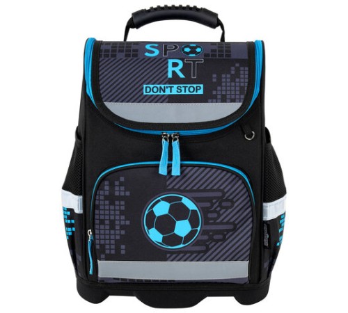 Ранец ЮНЛАНДИЯ WISE, 1 отделение, 3 кармана, устойчивое дно, 