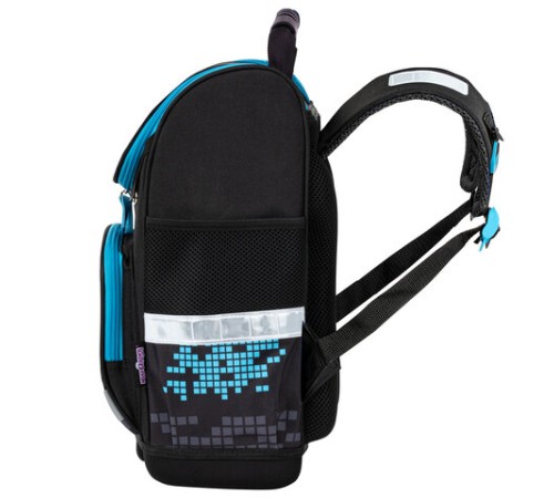 Ранец ЮНЛАНДИЯ WISE, 1 отделение, 3 кармана, устойчивое дно, 