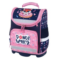 Ранец ЮНЛАНДИЯ WISE, 1 отделение, 3 кармана, устойчивое дно, 