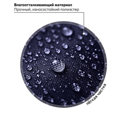 Ранец ЮНЛАНДИЯ WISE, 1 отделение, 3 кармана, устойчивое дно, 