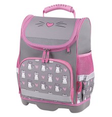 Ранец ЮНЛАНДИЯ WISE, 1 отделение, 3 кармана, устойчивое дно, 