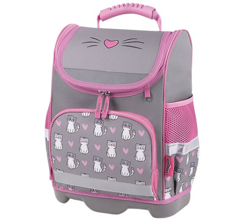 Ранец ЮНЛАНДИЯ WISE, 1 отделение, 3 кармана, устойчивое дно, 