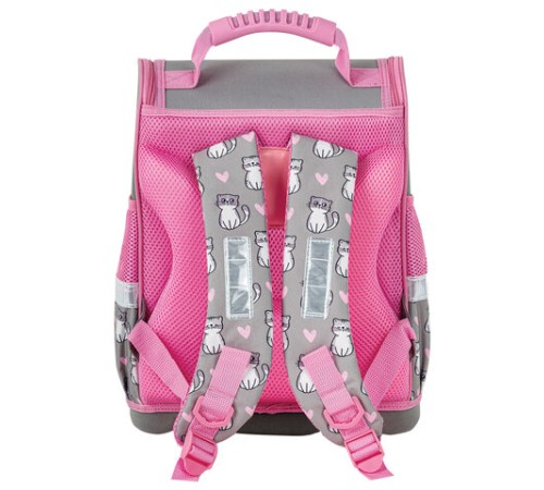 Ранец ЮНЛАНДИЯ WISE, 1 отделение, 3 кармана, устойчивое дно, 