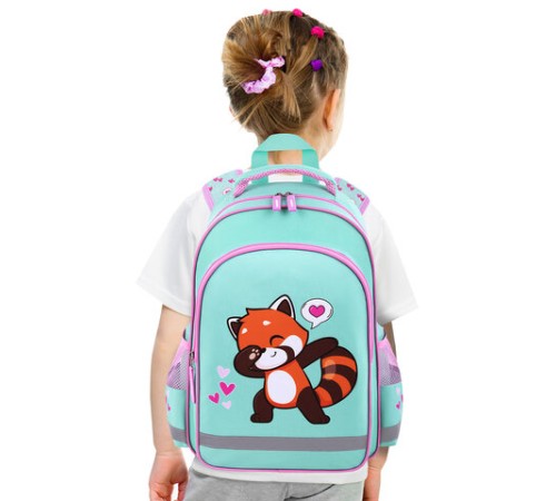 Рюкзак ПИФАГОР SCHOOL, 1 отделение, 3 кармана, 