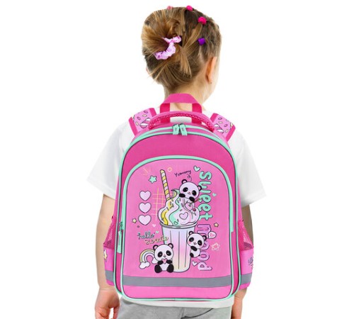 Рюкзак ПИФАГОР SCHOOL, 1 отделение, 3 кармана, 