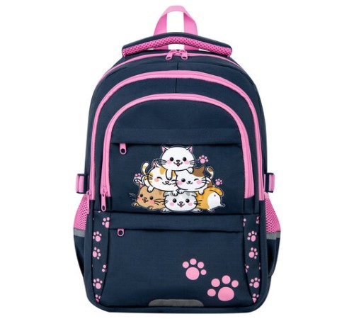 Рюкзак BRAUBERG VIBE, 2 отделения, 5 карманов, 