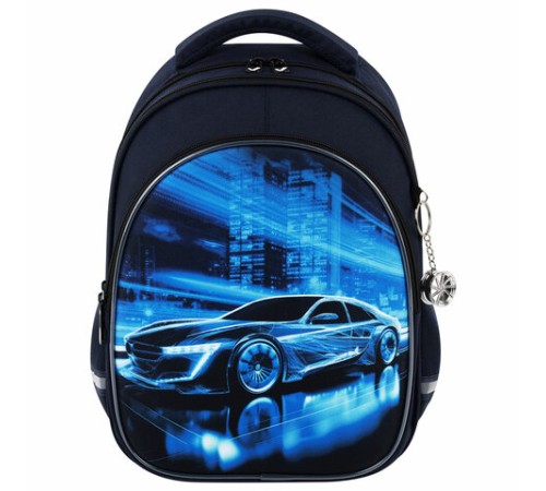 Рюкзак BRAUBERG OPTIMA, 2 отделения, с брелоком, 