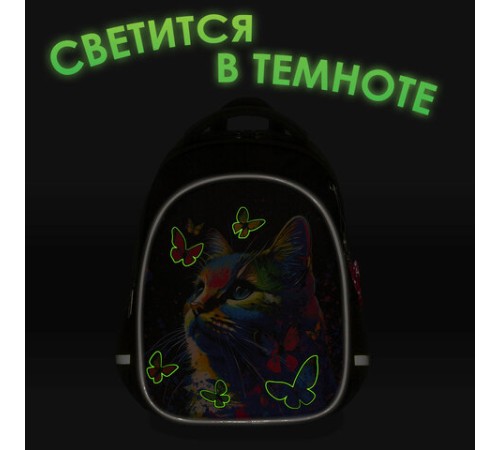 Рюкзак BRAUBERG OPTIMA, 2 отделения, с брелоком, 