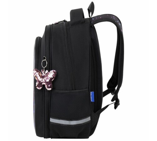 Рюкзак BRAUBERG OPTIMA, 2 отделения, с брелоком, 