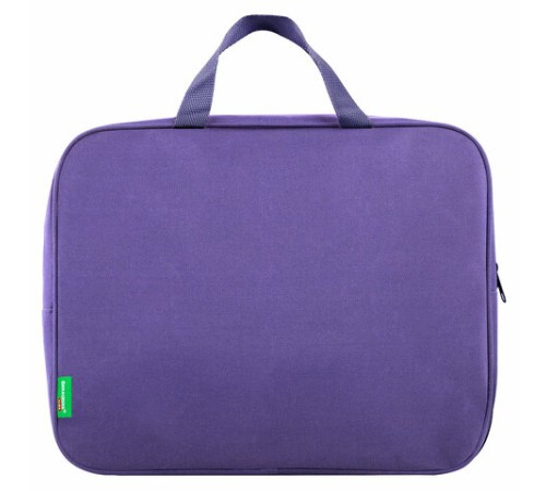 Папка на молнии с ручками BRAUBERG KIDS А4, 1 отделение, полиэстер, 80 мм, 