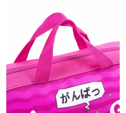 Папка на молнии с ручками BRAUBERG KIDS А4, 1 отделение, полиэстер, 80 мм, 