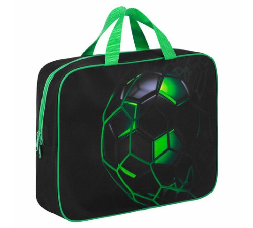 Папка на молнии с ручками BRAUBERG KIDS А4, 1 отделение, полиэстер, 80 мм, 