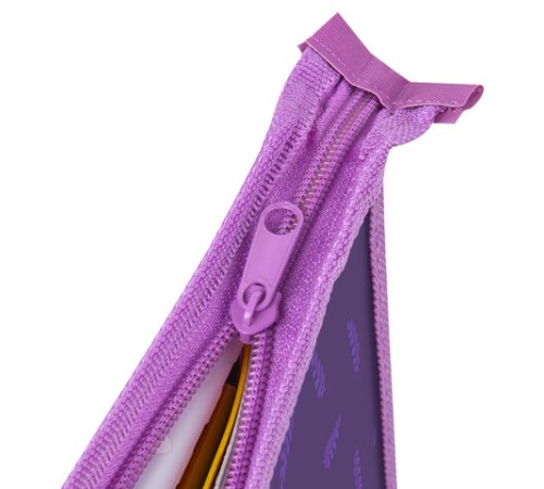 Папка для тетрадей ПИФАГОР А4, 1 отделение, картон/пластик, на молнии, 