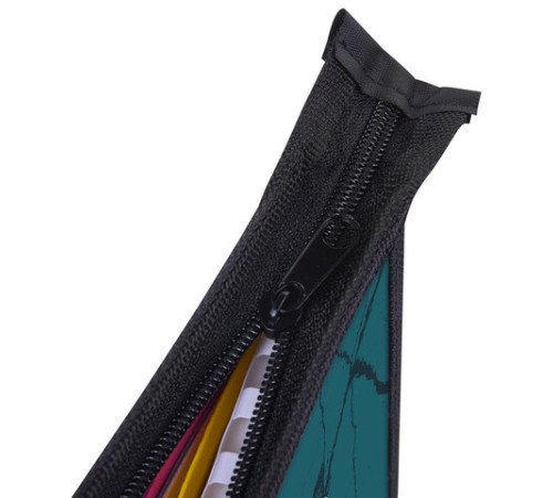 Папка для тетрадей ПИФАГОР А4, 1 отделение, картон/пластик, на молнии, 