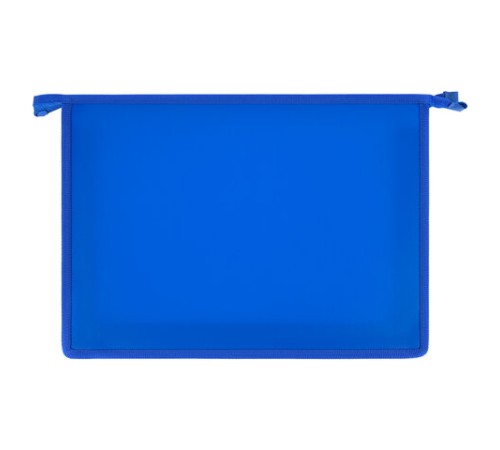 Папка для тетрадей ЮНЛАНДИЯ А4, 1 отделение, картон/пластик, конгрев, на молнии, 