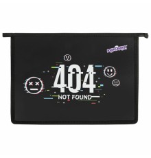 Папка для тетрадей ЮНЛАНДИЯ А4, 1 отделение, пластик, на молнии, 