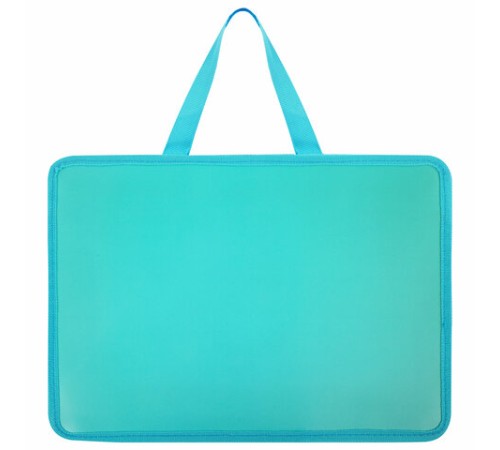 Папка на молнии с ручками ЮНЛАНДИЯ А4, 1 отделение, пластик, 80 мм, 