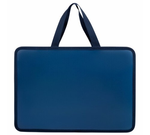 Папка на молнии с ручками ЮНЛАНДИЯ А4, 1 отделение, пластик, 80 мм, 