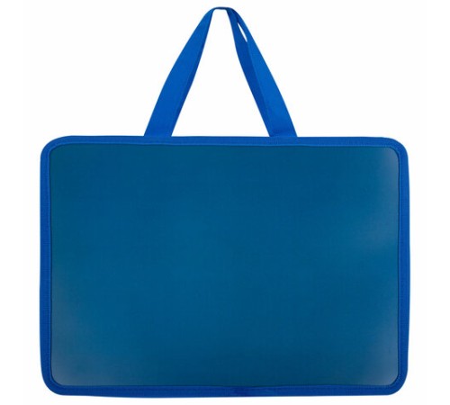 Папка на молнии с ручками ЮНЛАНДИЯ А4, 1 отделение, пластик, 80 мм, 