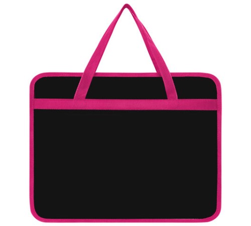 Папка на молнии с ручками BRAUBERG А4, 1 отделение, пластик, 80 мм, 