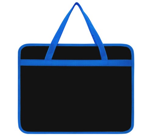 Папка на молнии с ручками BRAUBERG А4, 1 отделение, пластик, 80 мм, 