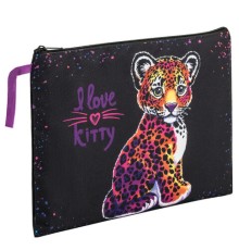 Папка для тетрадей BRAUBERG А4, 1 отделение, полиэстер, на молнии, с ручкой, 