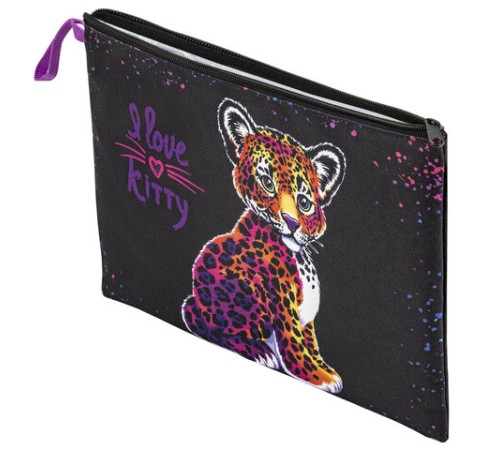 Папка для тетрадей BRAUBERG А4, 1 отделение, полиэстер, на молнии, с ручкой, 