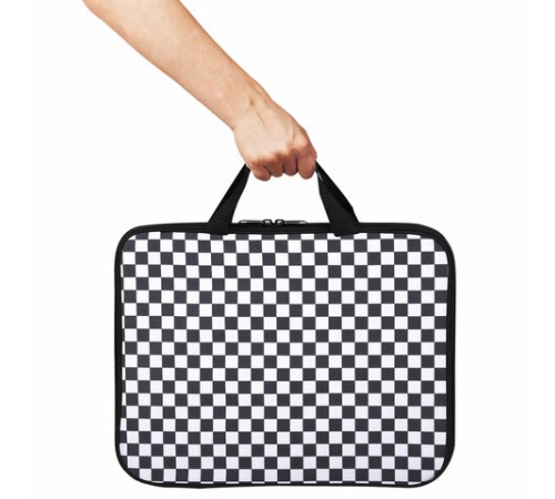 Папка на молнии с ручками BRAUBERG А4, 1 отделение, полиэстер, 20 мм, 