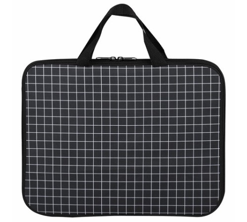 Папка на молнии с ручками BRAUBERG А4, 1 отделение, полиэстер, 20 мм, 