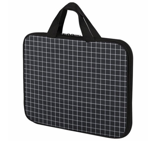 Папка на молнии с ручками BRAUBERG А4, 1 отделение, полиэстер, 20 мм, 