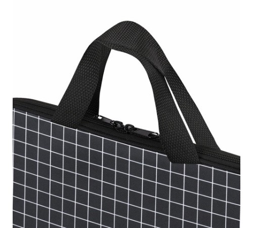 Папка на молнии с ручками BRAUBERG А4, 1 отделение, полиэстер, 20 мм, 