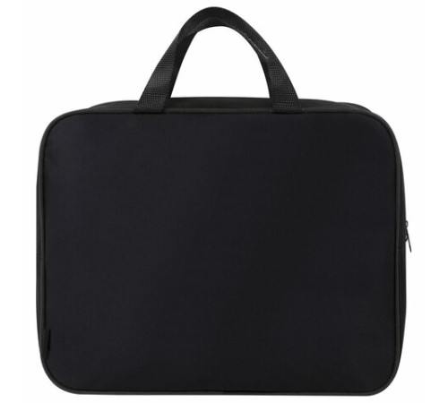 Папка на молнии с ручками BRAUBERG А4, 1 отделение, полиэстер, 80 мм, 