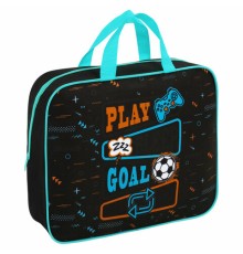 Папка на молнии с ручками BRAUBERG А4, 1 отделение, полиэстер, 80 мм, 