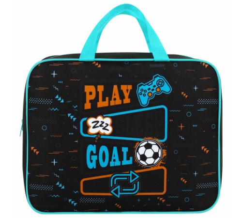 Папка на молнии с ручками BRAUBERG А4, 1 отделение, полиэстер, 80 мм, 