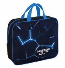 Папка на молнии с ручками BRAUBERG А4, 1 отделение, полиэстер, 80 мм, 